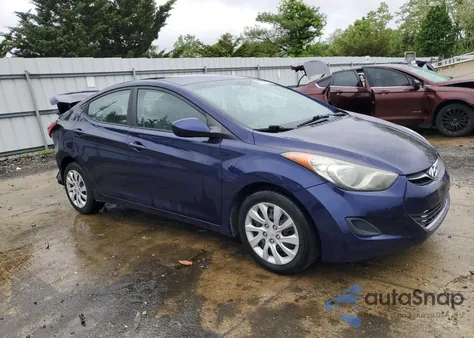 2011 Hyundai Elantra Gls from USA, damaged, VIN 5NPDH4AE8BH041414